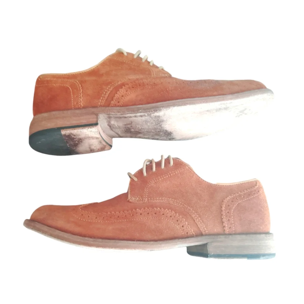 Vintage Shoe‎ Company Suede Oxford Casual Shoes Sz 8